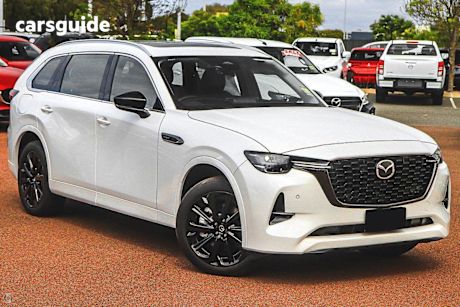 White 2024 Mazda CX-80 Wagon P50E Gt