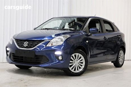 Blue 2022 Suzuki Baleno Hatchback GL