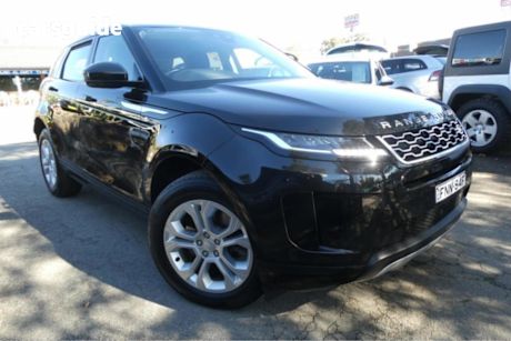 Black 2019 Land Rover Range Rover Evoque Wagon D180 S (132KW)