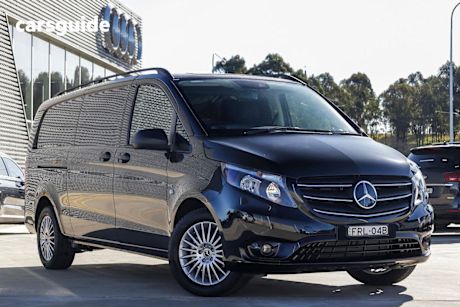 Black 2024 Mercedes-Benz Vito Van VS20 116 CDI LWB RWD