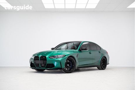 Green 2022 BMW M3 Sedan COMPETITION 4X4