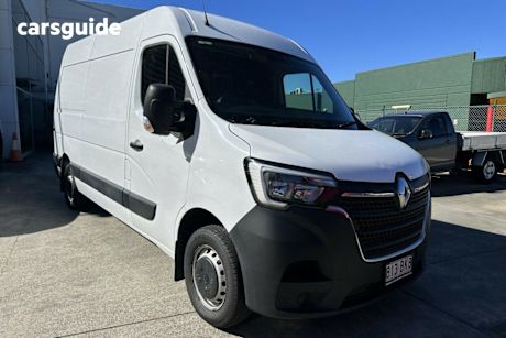 White 2021 Renault Master Commercial Pro Mid Roof MWB 120kW