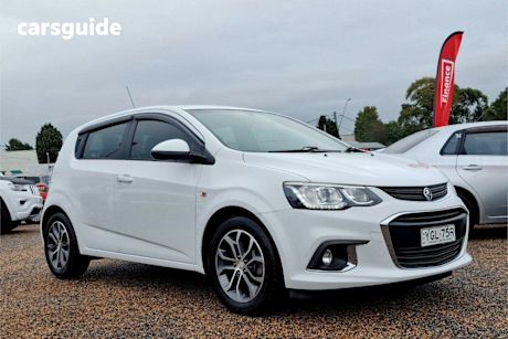 White 2017 Holden Barina Hatchback LS