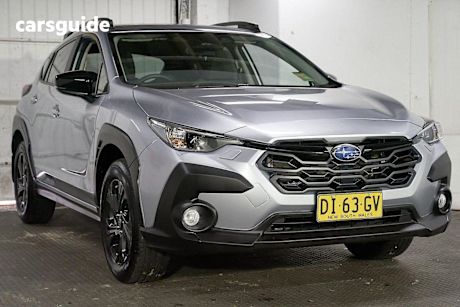 Silver 2024 Subaru Crosstrek Wagon AWD 2.0L