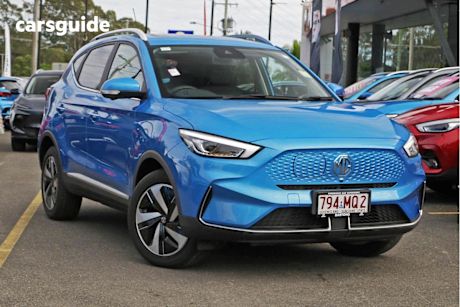 Blue 2023 MG ZS EV Wagon LONG RANGE F