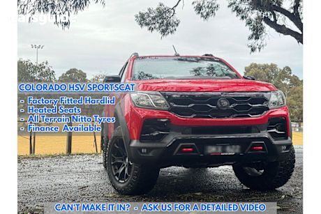Red 2019 HSV Colorado OtherCar SPORTSCAT 4X4