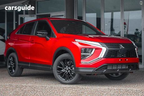 Red 2024 Mitsubishi Eclipse Cross SUV BLACK EDITION F