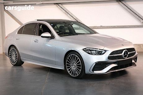 Silver 2021 Mercedes-Benz C300 Sedan Mhev