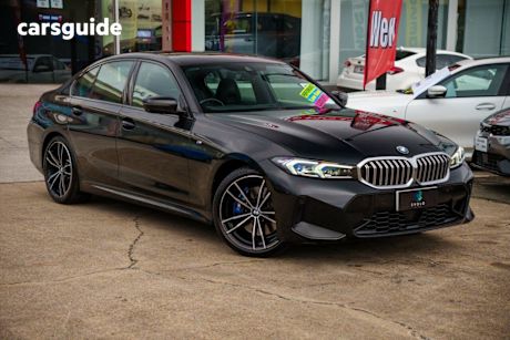 Black 2022 BMW 330I Sedan M Sport