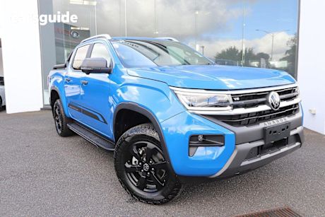 Blue 2024 Volkswagen Amarok Dual Cab Utility Panamericana TDI600 4Motion