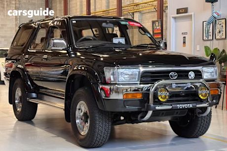 Black 1995 Toyota Hilux Wagon Surf SSR-X Limited