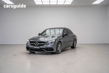 Silver 2016 Mercedes-Benz C63 Sedan S
