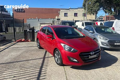 Red 2016 Hyundai I30 Hatchback Active X
