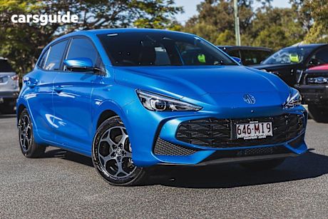 Blue 2024 MG MG3 Hatchback Excite