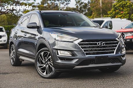Grey 2020 Hyundai Tucson Wagon Highlander (awd)
