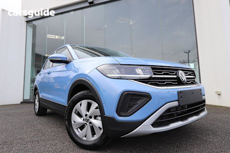 Blue 2024 Volkswagen T-Cross Wagon 85Tfsi Life