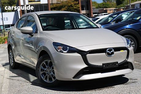 Silver 2024 Mazda 2 Sedan G15 Pure