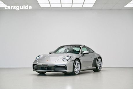 Silver 2023 Porsche 911 Coupe Carrera