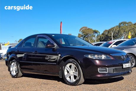 Red 2005 Mazda 6 Sedan Classic
