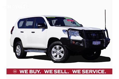 White 2020 Toyota Landcruiser Prado Wagon GX
