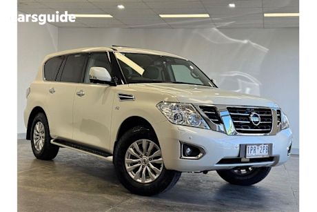 White 2019 Nissan Patrol Wagon TI-L (4X4)