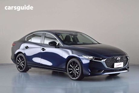 Blue 2023 Mazda 3 Sedan G25 Evolve SP