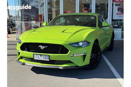 Green 2020 Ford Mustang Fastback GT 5.0 V8