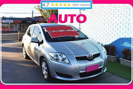 Silver 2007 Toyota Corolla Hatchback Ascent