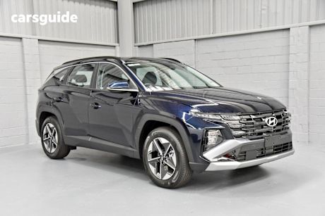 Blue 2024 Hyundai Tucson Wagon (FWD)