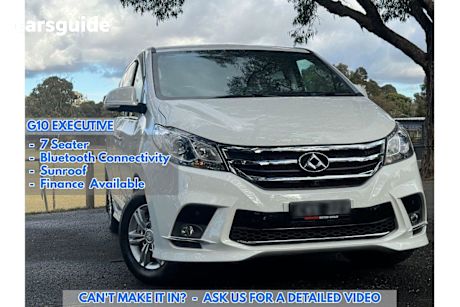 White 2019 LDV G10 Wagon Executive (7 Seat)