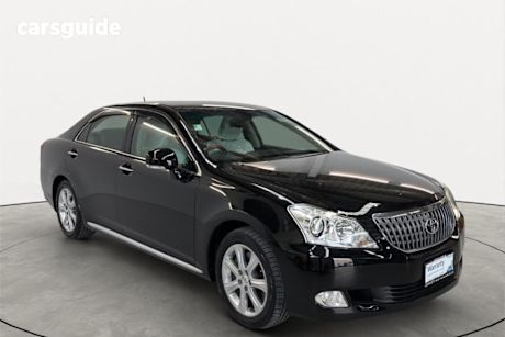 Black 2010 Toyota Crown Sedan Majesta A-type