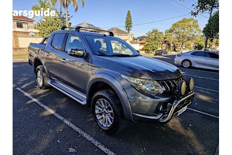Grey 2017 Mitsubishi Triton Dual Cab Utility GLS (4X4)