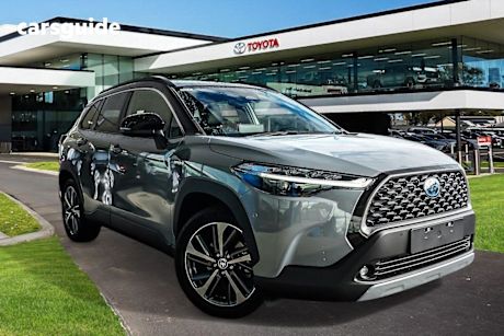 Black 2023 Toyota Corolla Cross SUV ATMOS 4X4