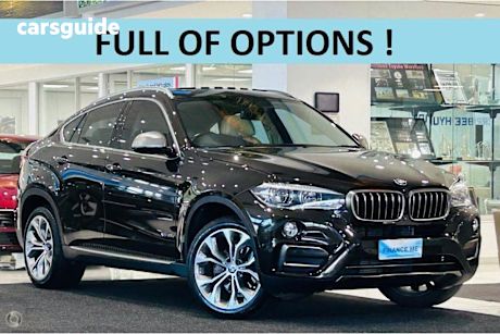 Brown 2015 BMW X6 Coupe Xdrive 30D