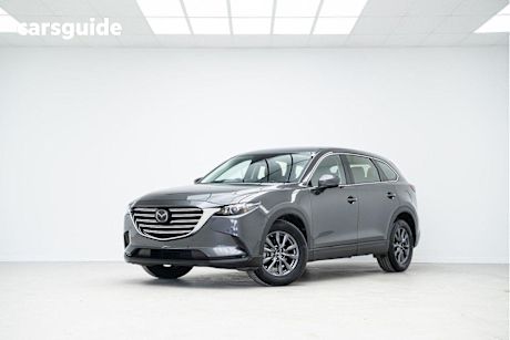 Grey 2022 Mazda CX-9 Wagon Touring (fwd)