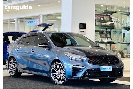 Blue 2020 Kia Cerato Sedan GT Safety Pack