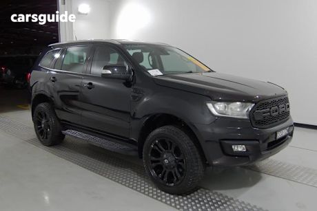 Black 2015 Ford Everest Wagon Trend