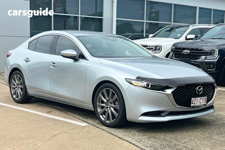 Silver 2020 Mazda 3 Sedan G20 Touring