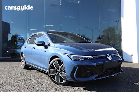 Blue 2025 Volkswagen Golf Hatchback R-Line