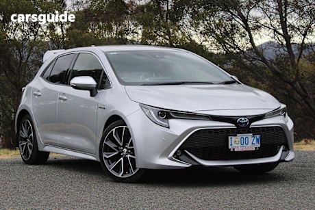 Silver 2020 Toyota Corolla Hatchback ZR (hybrid)
