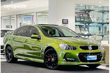 Green 2016 Holden Commodore Sedan SS-V Redline
