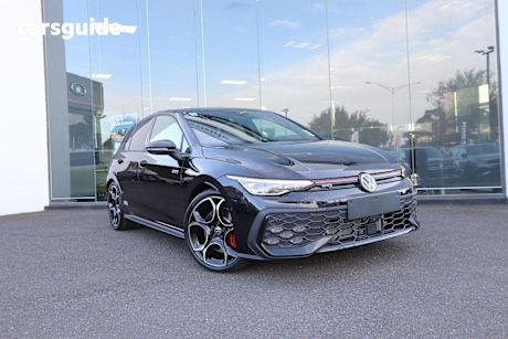 Black 2025 Volkswagen Golf Hatchback GTI
