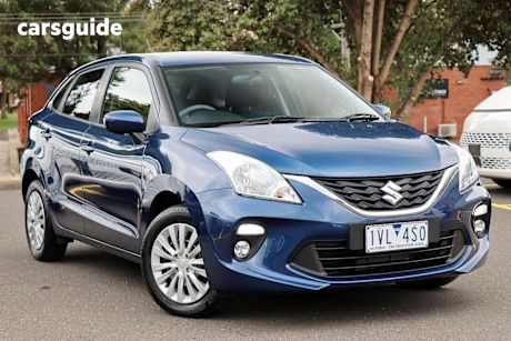 Blue 2022 Suzuki Baleno Hatchback GL