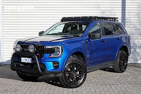 Blue 2022 Ford Everest Wagon Sport (4X4)