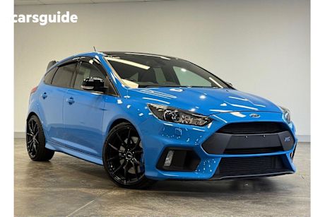 Blue 2017 Ford Focus Hatchback RS