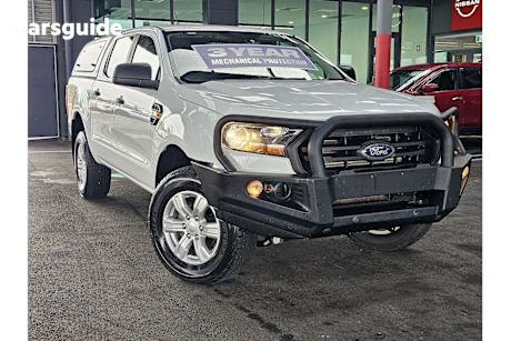 White 2018 Ford Ranger Ute Tray XL 4X4