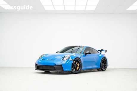 Blue 2022 Porsche 911 Coupe GT3