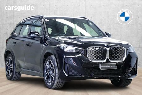 Black 2024 BMW IX1 Wagon Xdrive30 M Sport