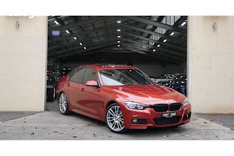 Orange 2018 BMW 330I Sedan M Sport
