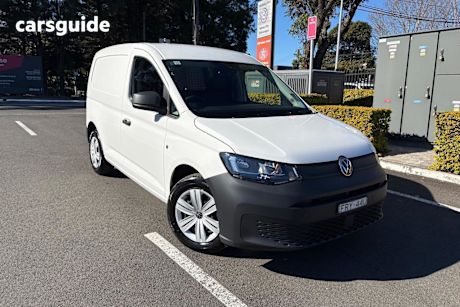 White 2024 Volkswagen Caddy Van Cargo TDI320
